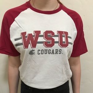 Washington State Cougars Baseball T Vintage Shirt